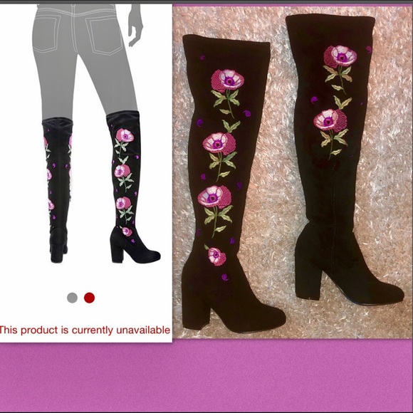 CARLOS SANTANA FLORAL EMBROIDERED OTK BOOT - Picture 5 of 8
